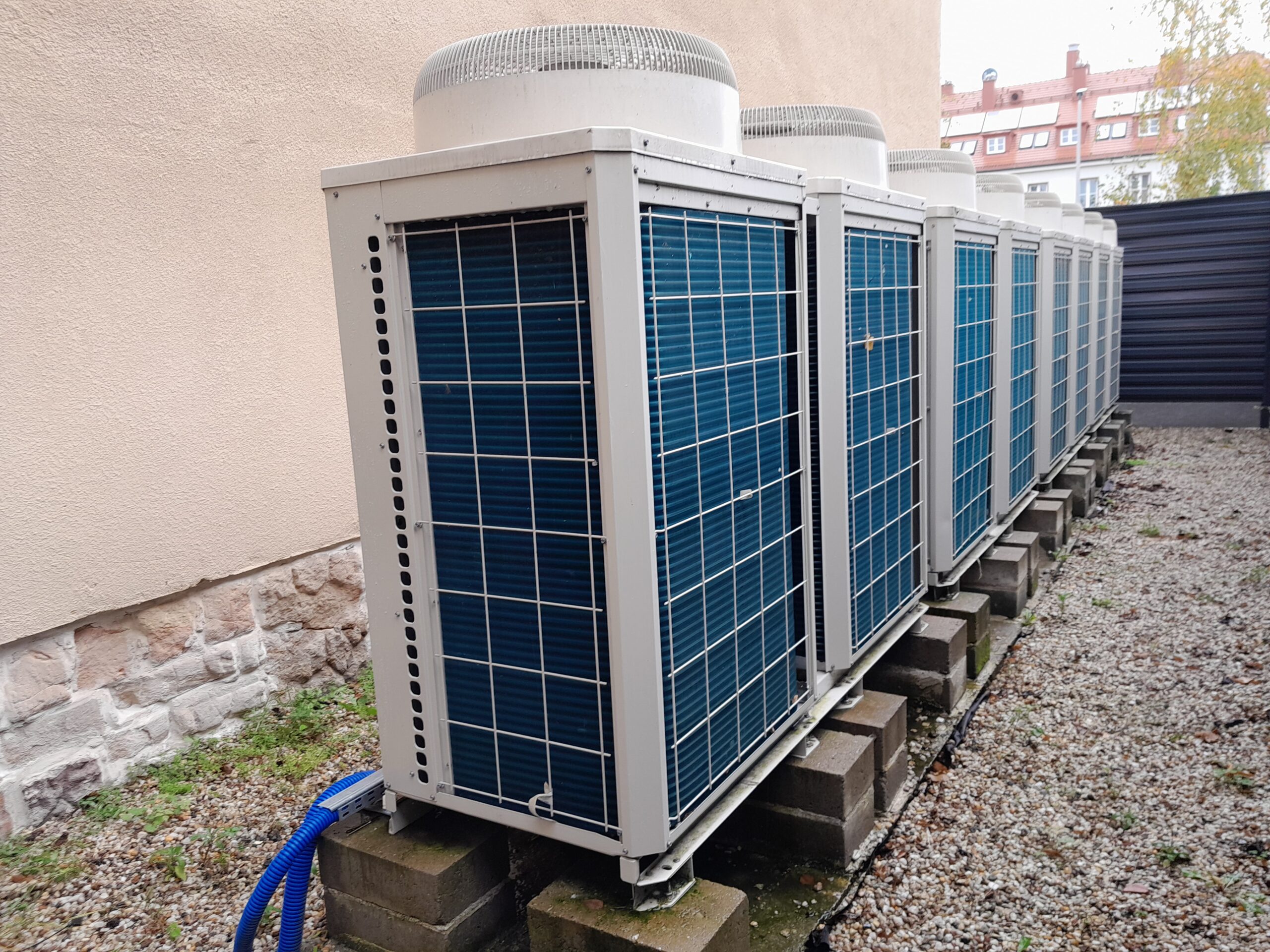 Instalacja pomp ciepła o mocy 180 kW w LO w Żaganiu